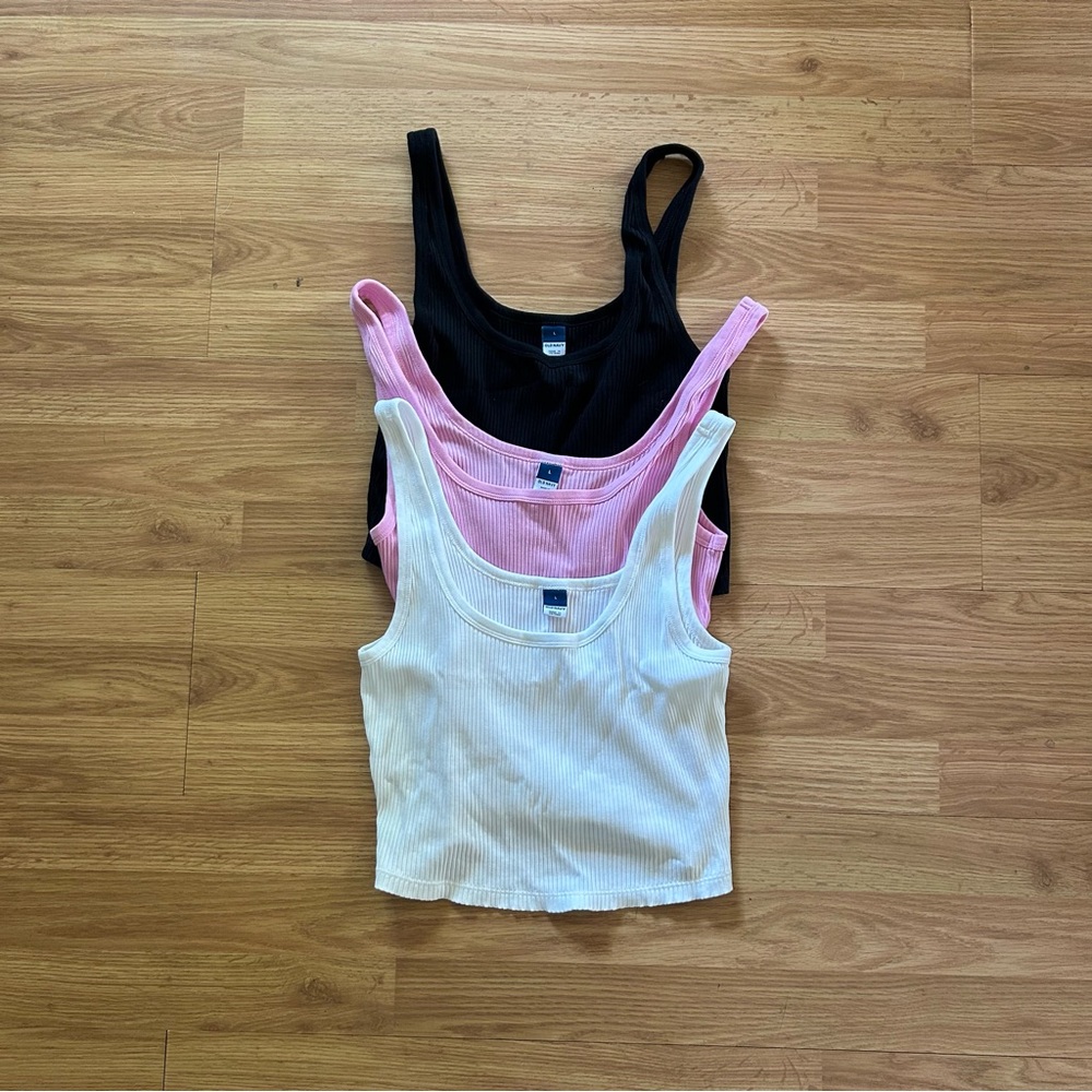 Old Navy ribbed tank top bundle